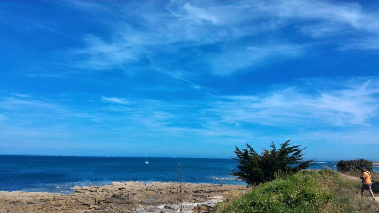 Vue Mer Quiberon Bagian luar foto